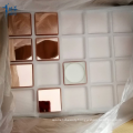 15g Shiny Rose Gold Square Loose Powder Case